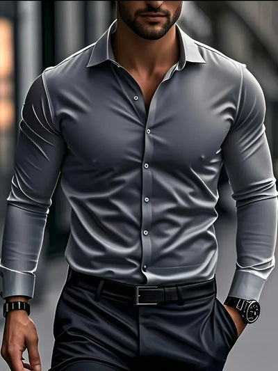 Byron - Elegante Overhemd met Lange Mouwen