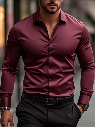 Byron - Elegante Overhemd met Lange Mouwen
