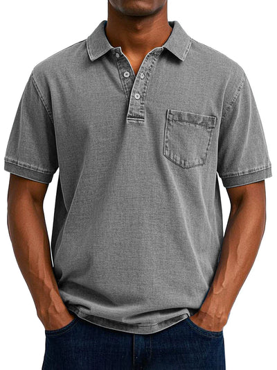 Maxime | Casual Vintage Poloshirt voor Heren