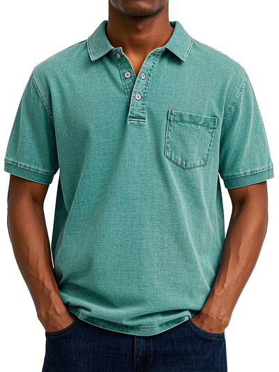 Maxime | Casual Vintage Poloshirt voor Heren