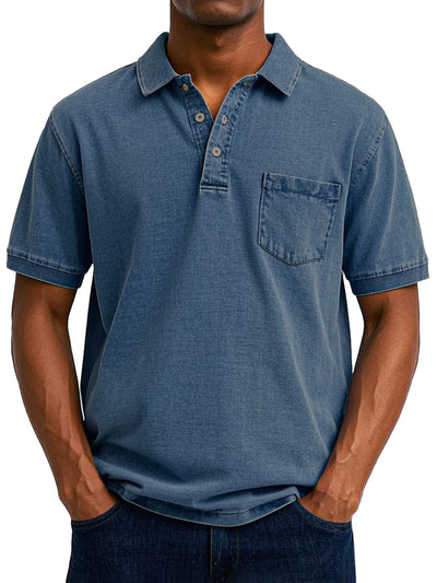 Maxime | Casual Vintage Poloshirt voor Heren