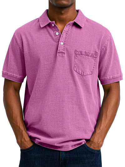 Maxime | Casual Vintage Poloshirt voor Heren