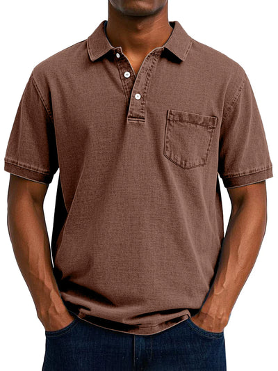 Maxime | Casual Vintage Poloshirt voor Heren