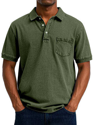 Maxime | Casual Vintage Poloshirt voor Heren