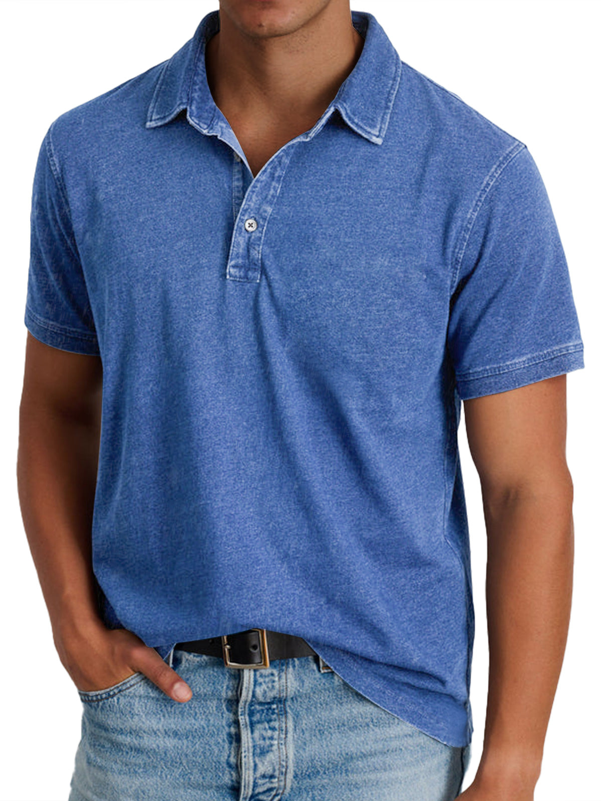 Isidro – Poloshirt met Kraag