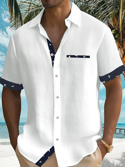 Julio - Elegante Korte Mouwen Overhemd