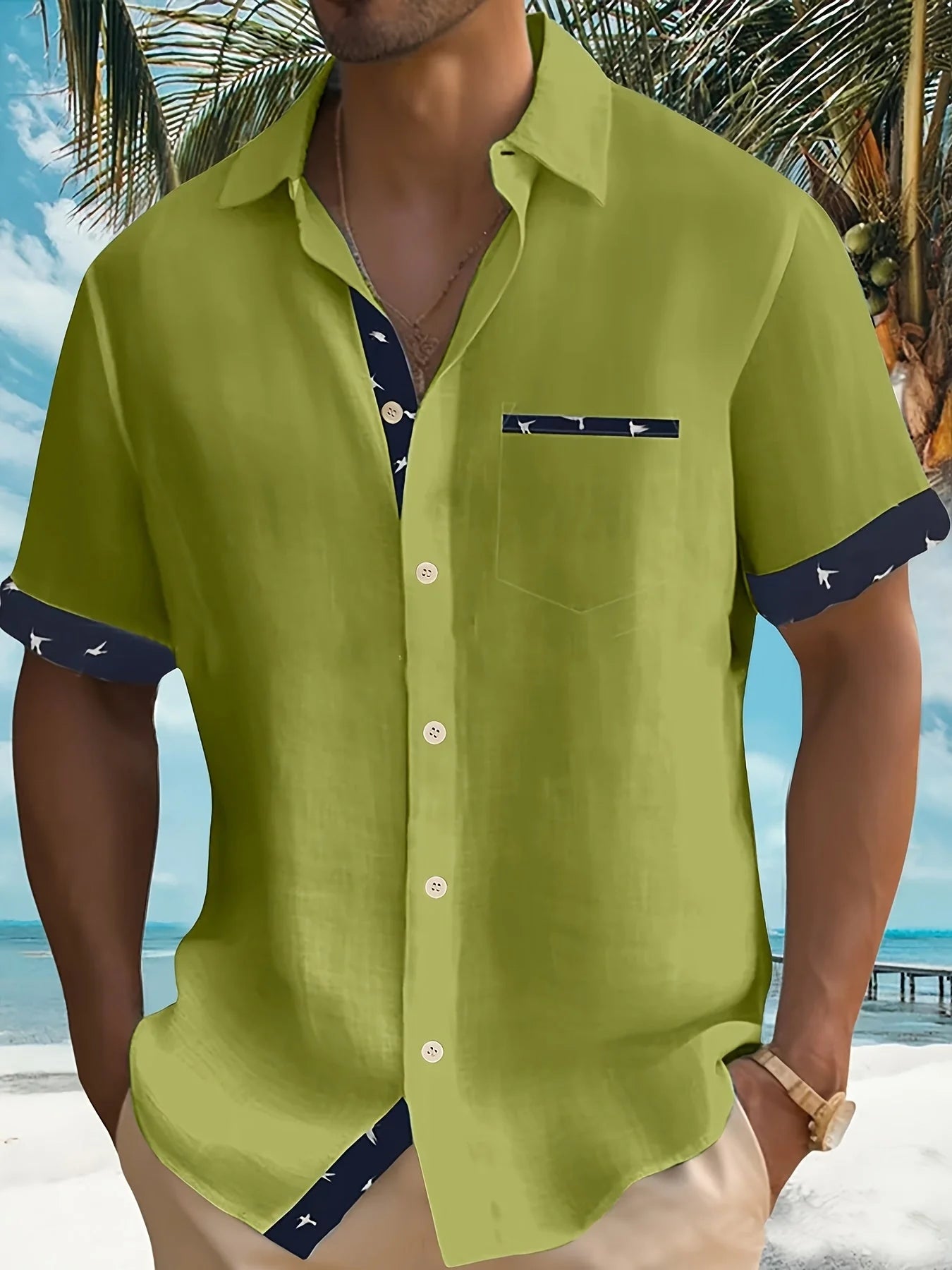 Julio - Elegante Korte Mouwen Overhemd