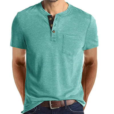 Bas - Vintage Hals T-shirt