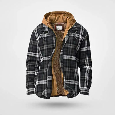 Alain – Kariertes Patchwork-Jacke