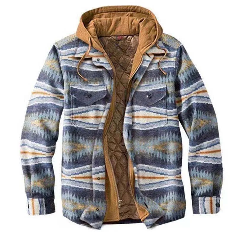 Alain – Kariertes Patchwork-Jacke