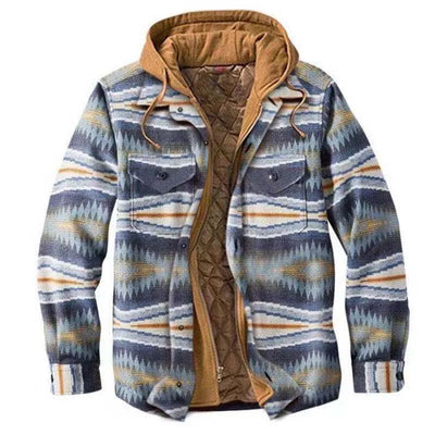 Alain – Kariertes Patchwork-Jacke