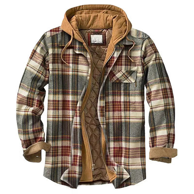 Alain – Kariertes Patchwork-Jacke
