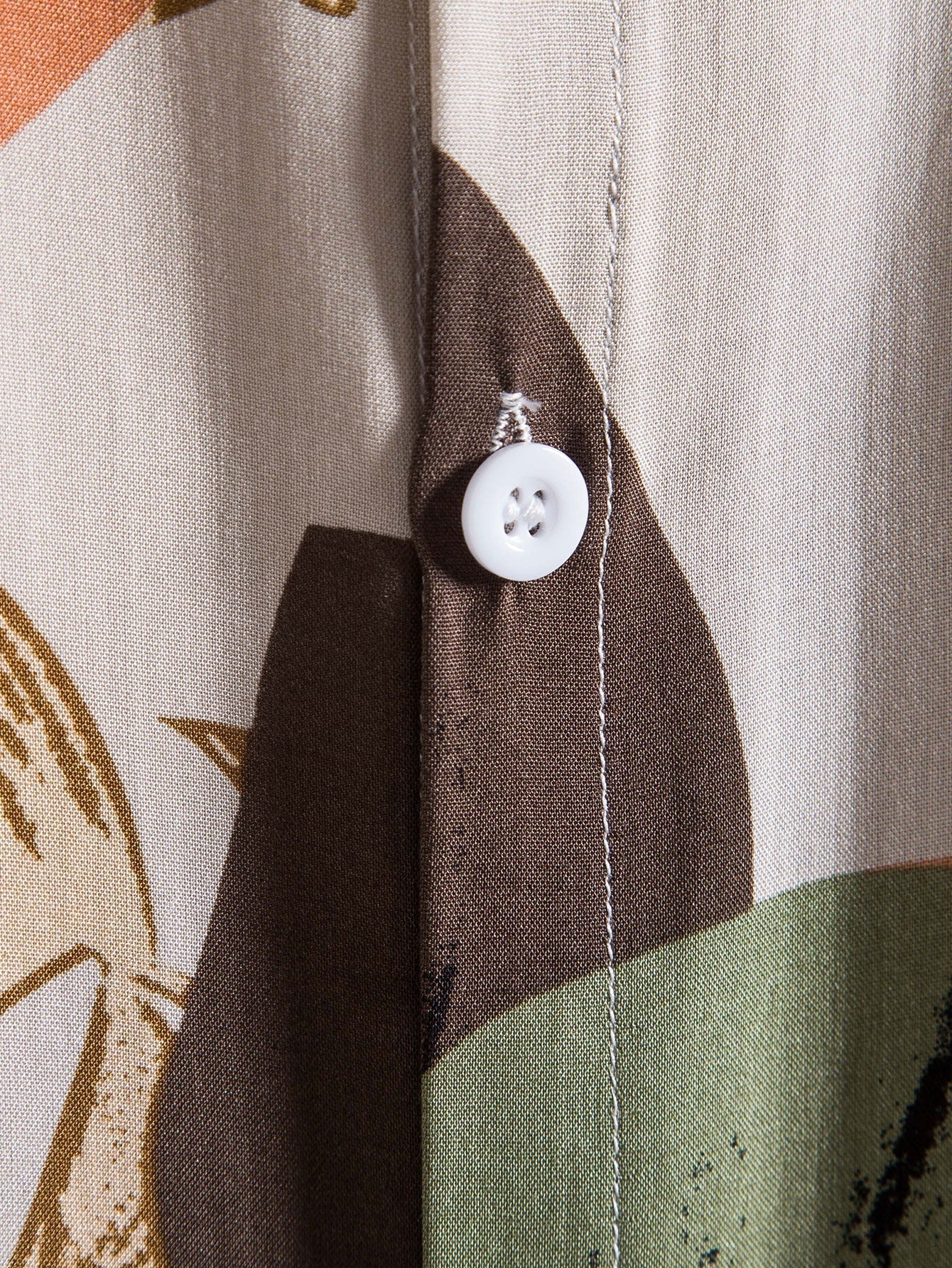 Set met tropische print