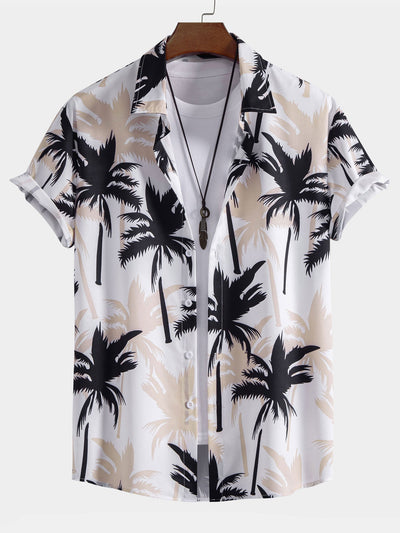 Set met palmboomprint