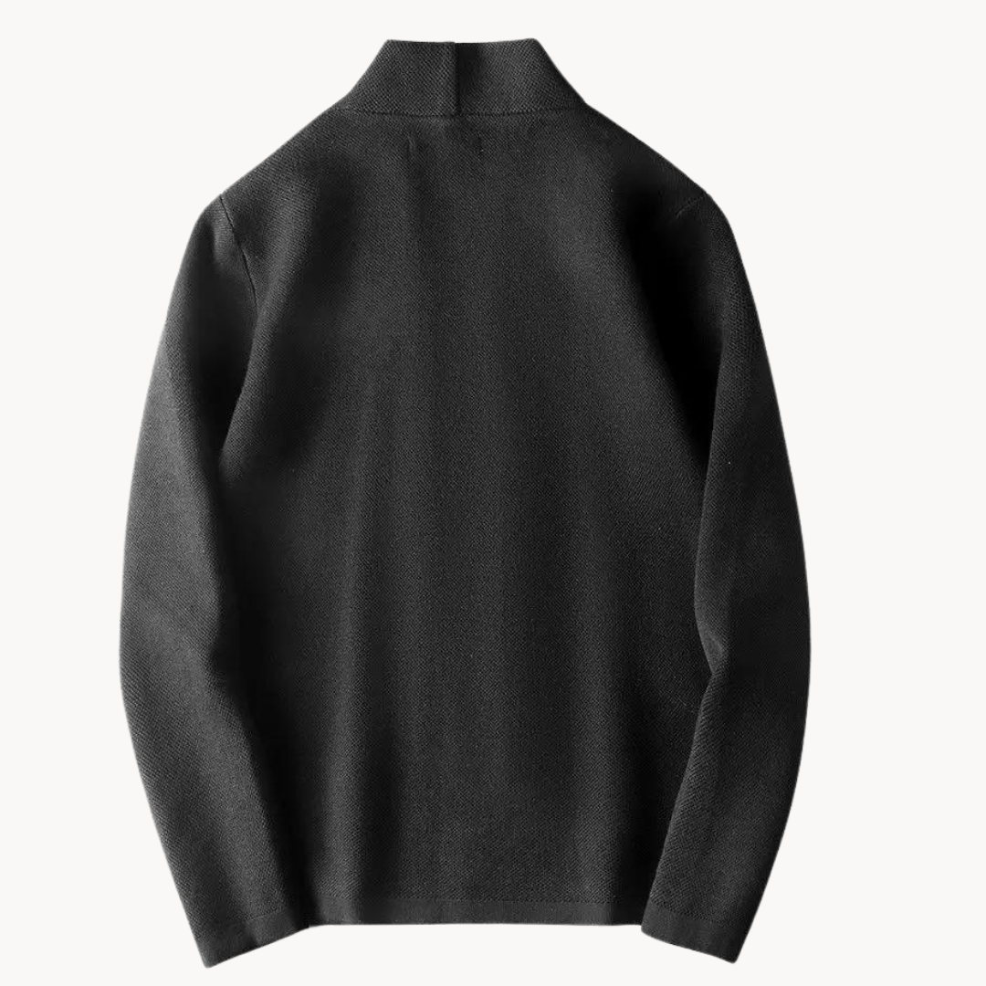 Bertin - Casual gebreid vest met knopen