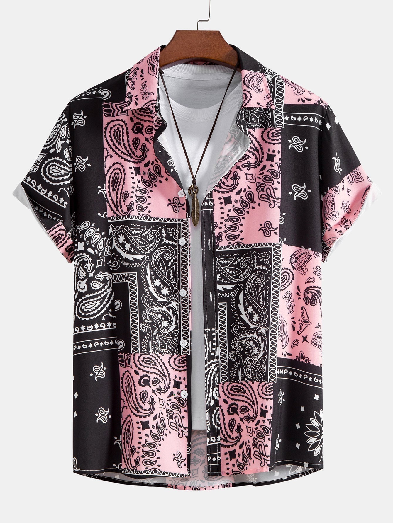 Set met paisleyprint