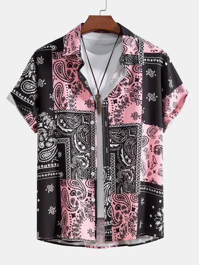 Set met paisleyprint