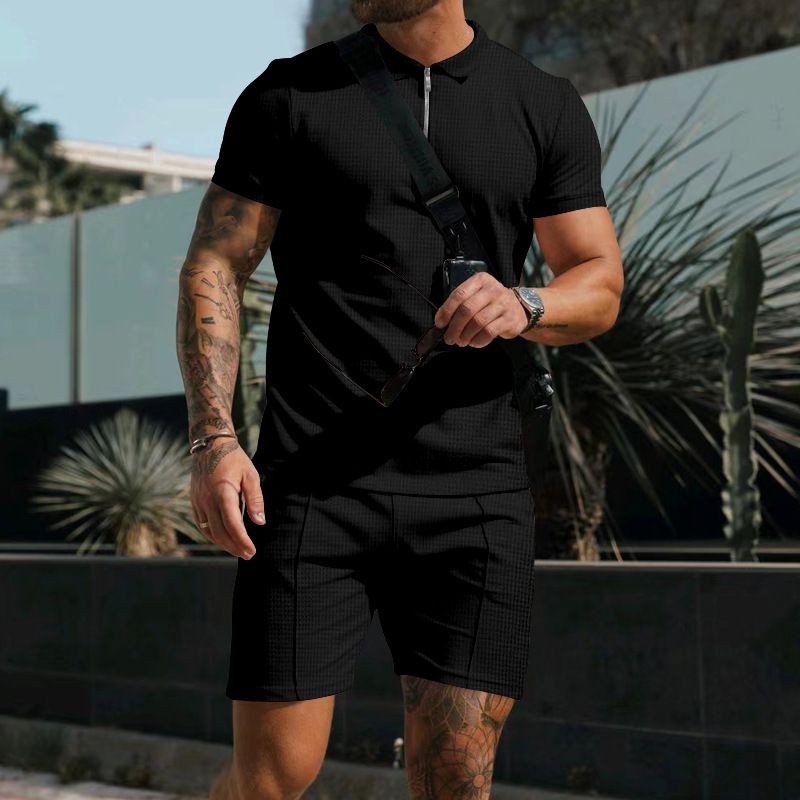 Casual Herenpak – Korte Mouwen & Korte Broek