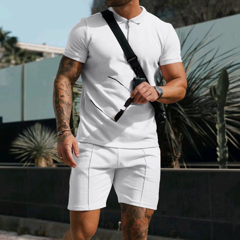 Casual Herenpak – Korte Mouwen & Korte Broek