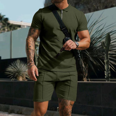 Casual Herenpak – Korte Mouwen & Korte Broek