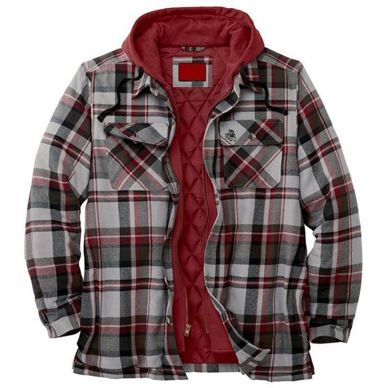 Alain – Kariertes Patchwork-Jacke
