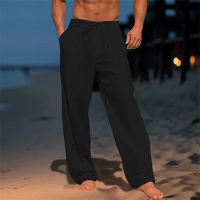 Nathan™ - Katoenen effen broek