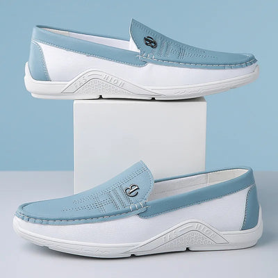Bartel - Zomerse casual leren loafers