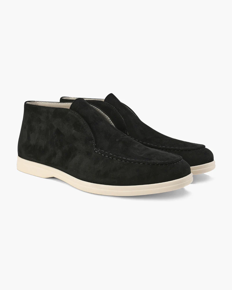 Diederik | Hoge Suède Loafers