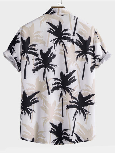 Set met palmboomprint