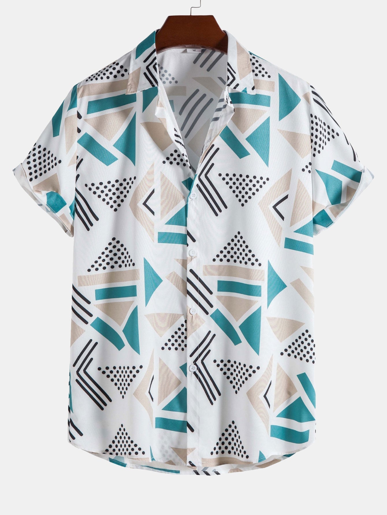 Set met geometrische print