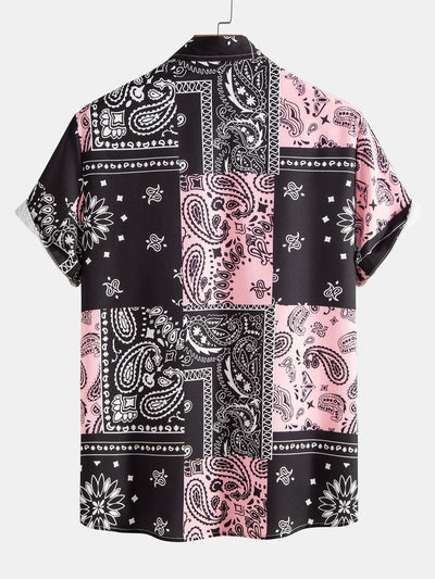 Set met paisleyprint
