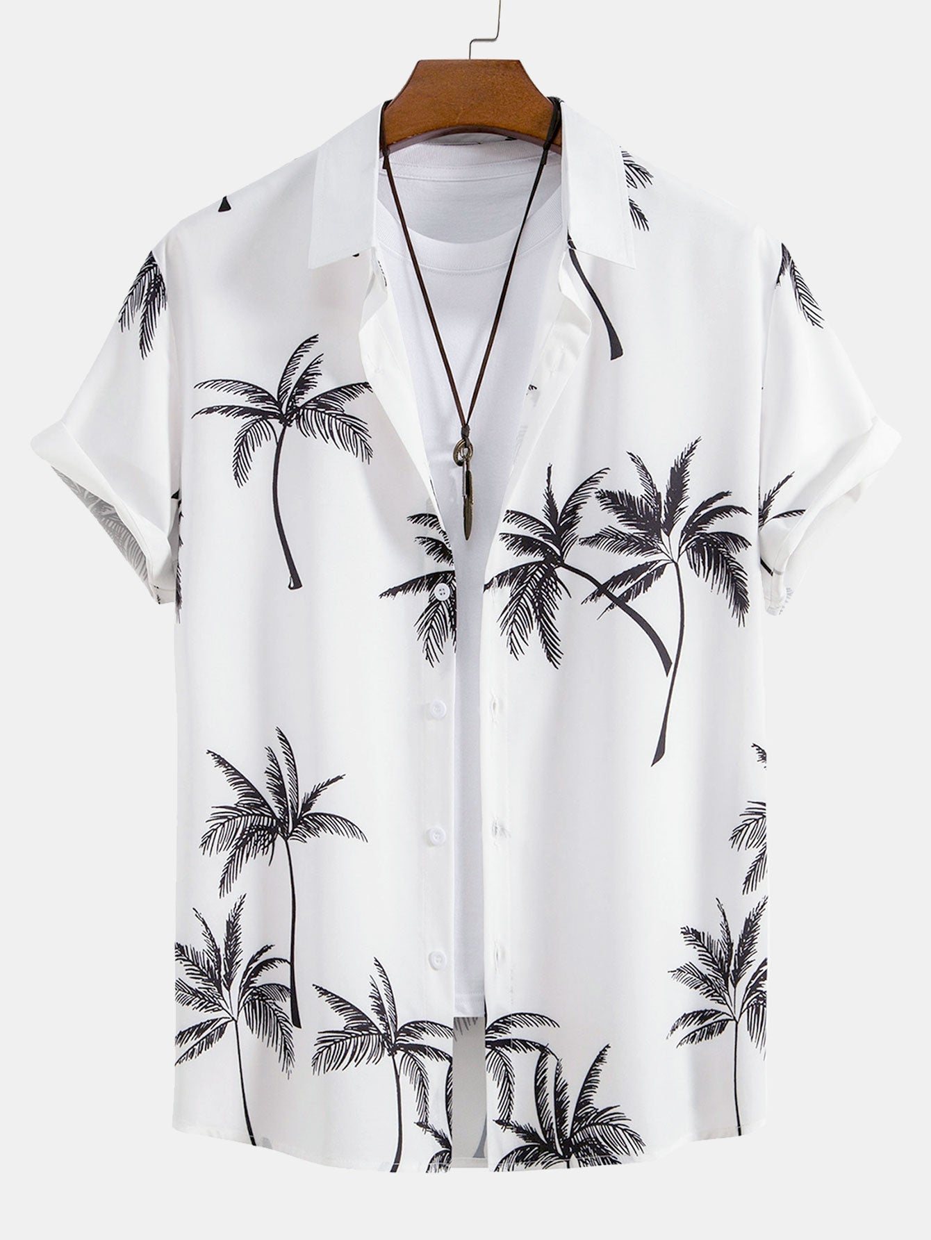 Set met palmboomprint