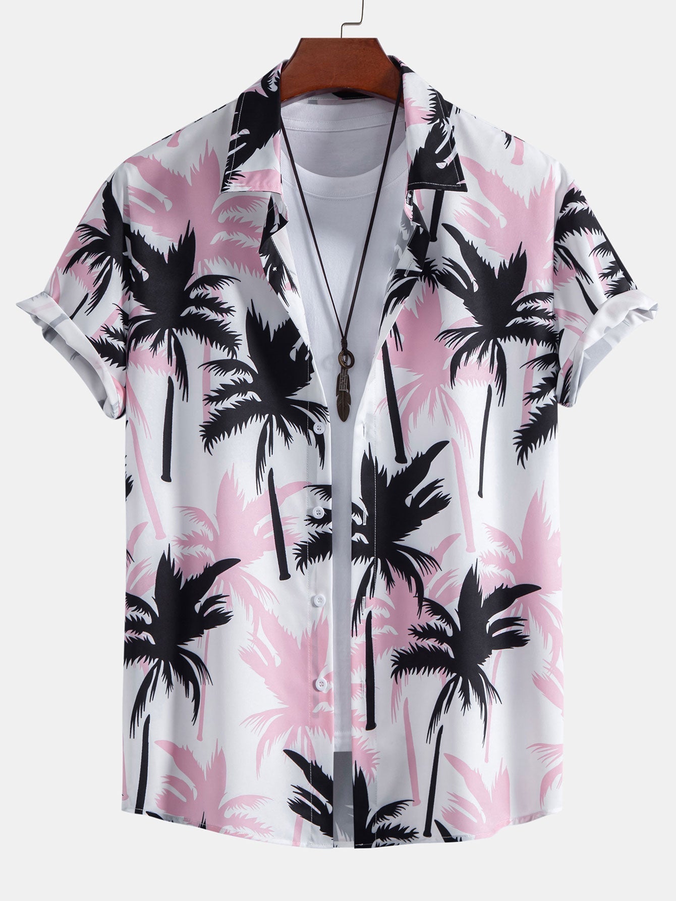 Set met palmboomprint