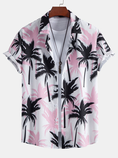Set met palmboomprint
