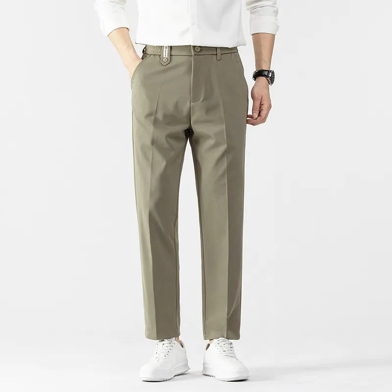 Holluxe - Rechte Elastische Zomerbroek