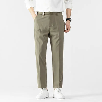 Holluxe - Rechte Elastische Zomerbroek