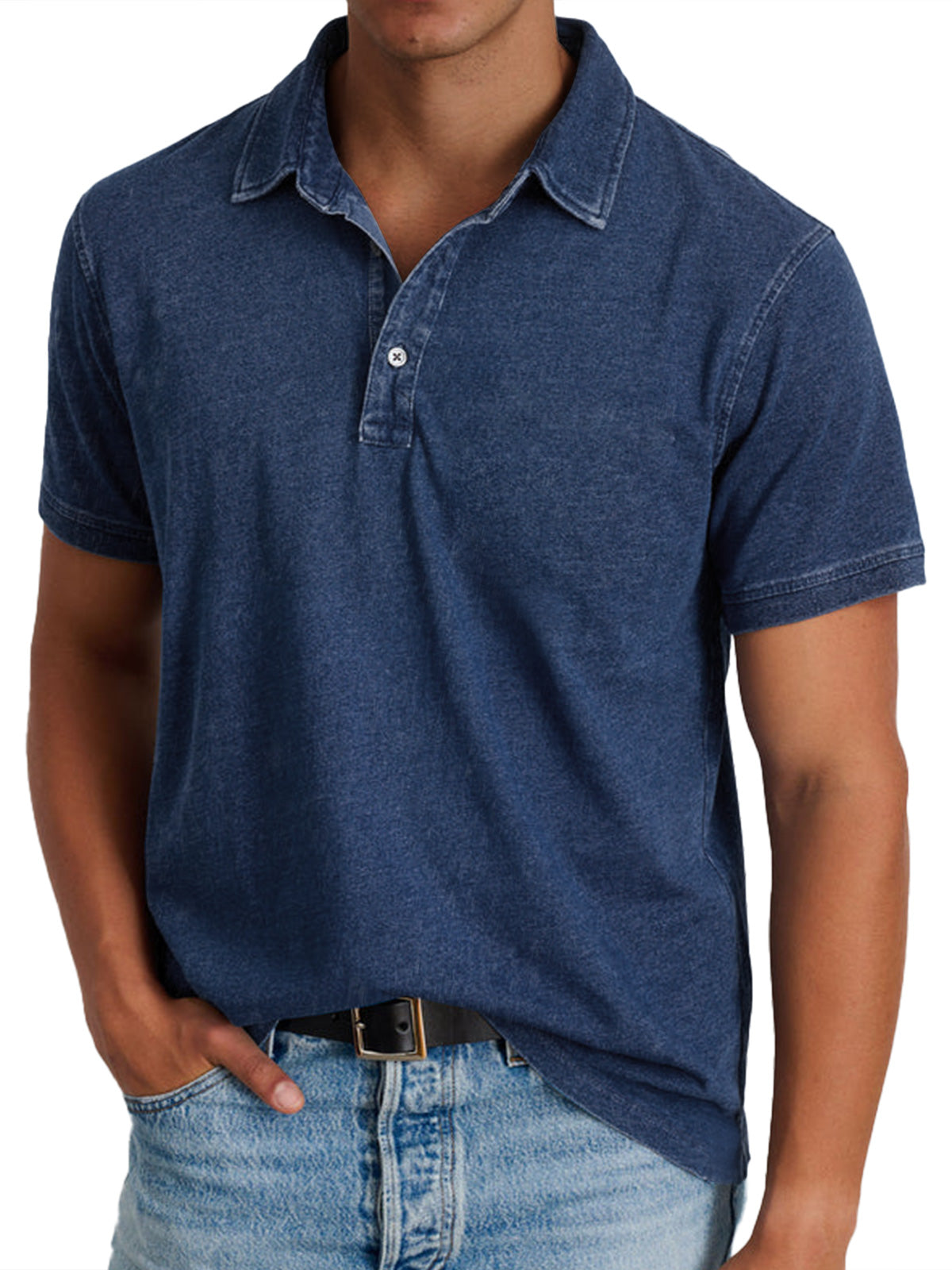 Isidro – Poloshirt met Kraag