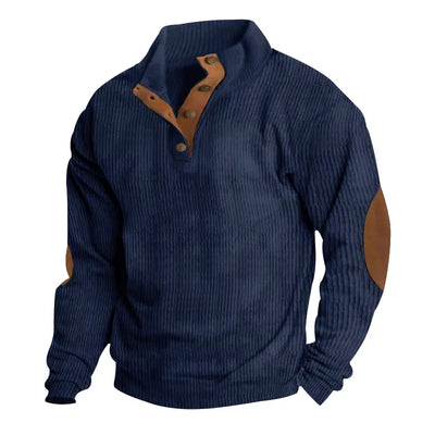 Coen - Langarm gestreept sweatshirt