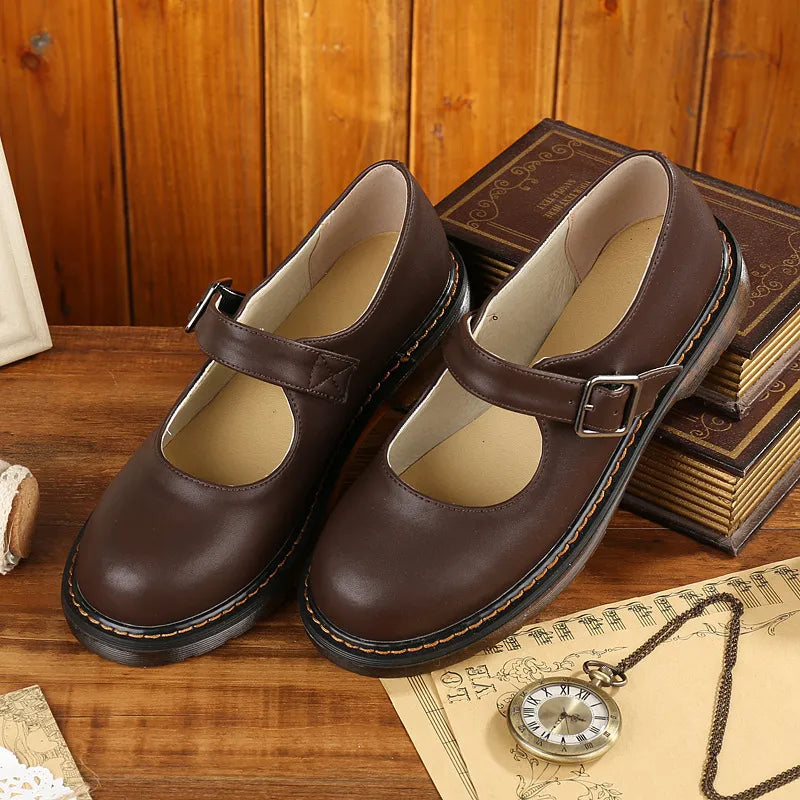 Artistieke Leren Schoenen