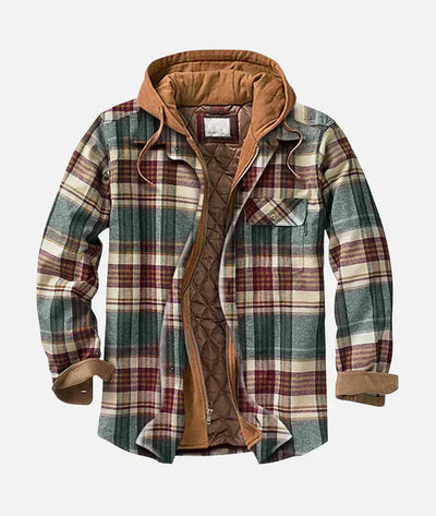 Alain – Kariertes Patchwork-Jacke