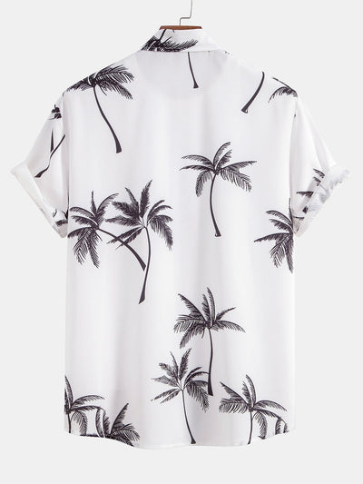 Set met palmboomprint