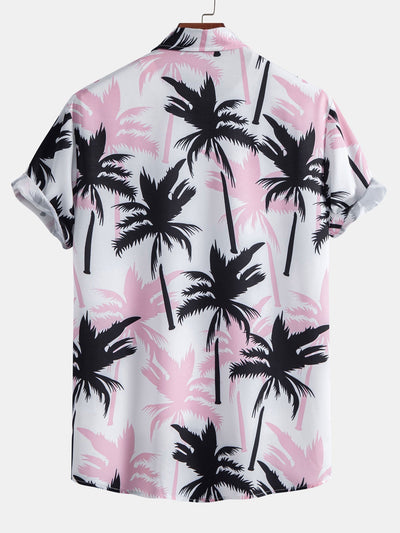 Set met palmboomprint