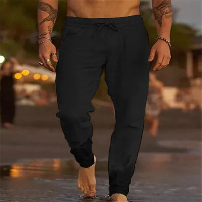 Luuk™ - Casual herenbroek van katoenmix
