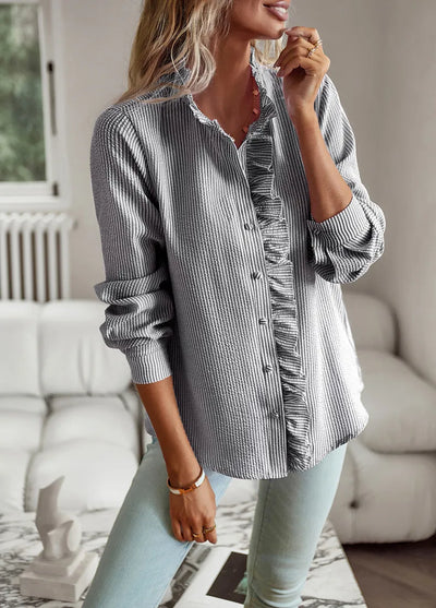 Yara - Elegante Gestreepte Blouse