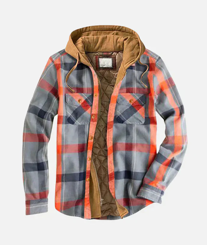 Alain – Kariertes Patchwork-Jacke