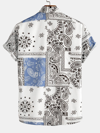 Set met paisleyprint