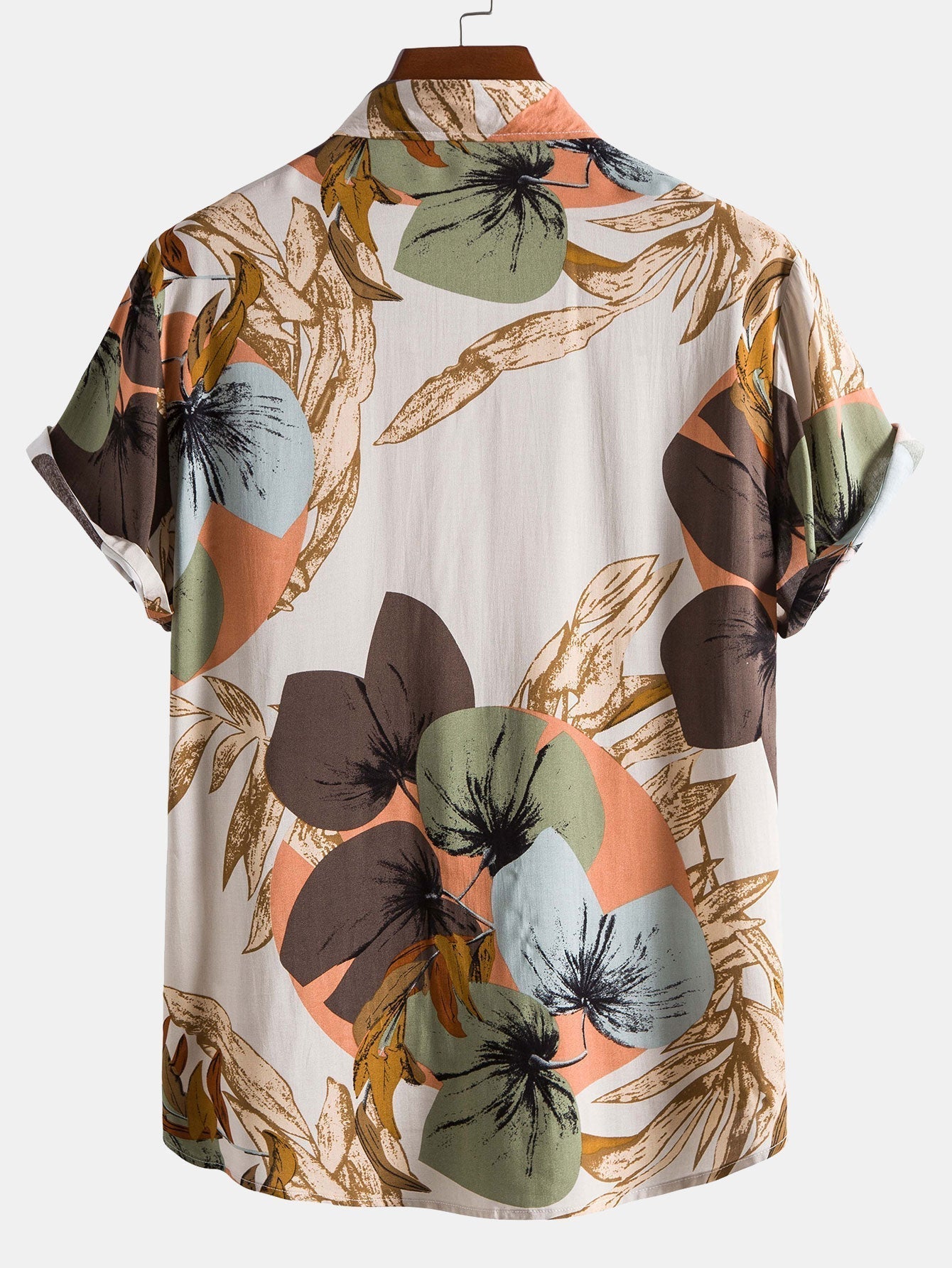 Set met tropische print