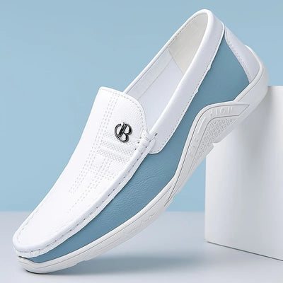 Bartel - Zomerse casual leren loafers