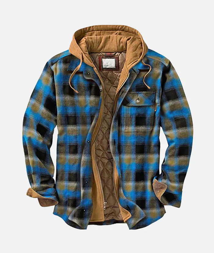 Alain – Kariertes Patchwork-Jacke