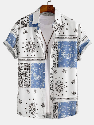 Set met paisleyprint